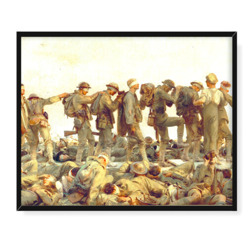 John Singer Sargent Zagazowany 50x40 w RAMIE