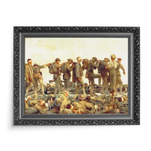 John Singer Sargent Zagazowany 70x50 wydruk na płótnie CANVAS