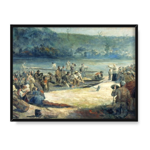 Jose Ferraz de Almeida Junior Wyjazd z Moncao 2 40x30 w RAMIE