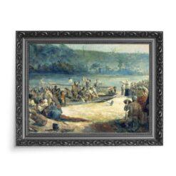 Jose Ferraz de Almeida Junior Wyjazd z Moncao 2 70×50 wydruk na płótnie CANVAS