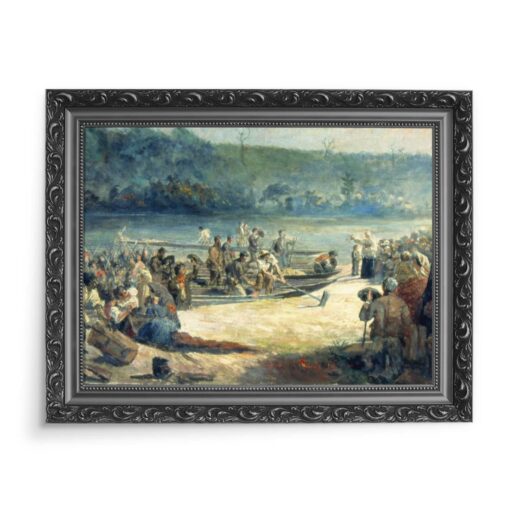 Jose Ferraz de Almeida Junior Wyjazd z Moncao 2 70x50 wydruk na płótnie CANVAS