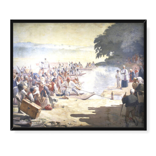 Jose Ferraz de Almeida Junior Wyjazd z Moncao 50x40
