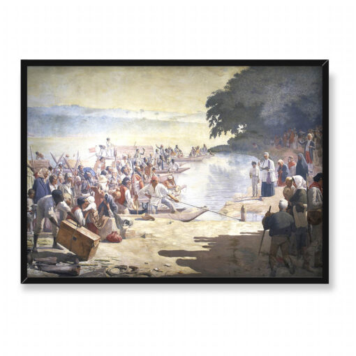 Jose Ferraz de Almeida Junior Wyjazd z Moncao 70x50