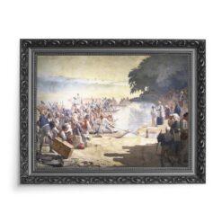 Jose Ferraz de Almeida Junior Wyjazd z Moncao 70×50 wydruk na płótnie CANVAS