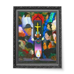 Joseph Stella Dusze w czyśćcu 50x70 wydruk na płótnie CANVAS