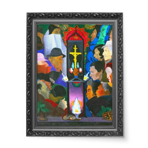 Joseph Stella Dusze w czyśćcu 50x70 wydruk na płótnie CANVAS