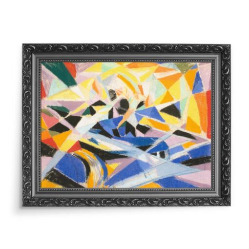 Joseph Stella Futurystyczna kompozycja 70x50 wydruk na płótnie CANVAS