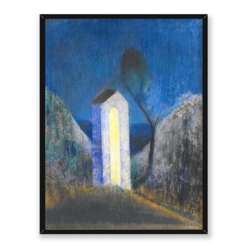 Joseph Stella Włoska kapliczka 30x40