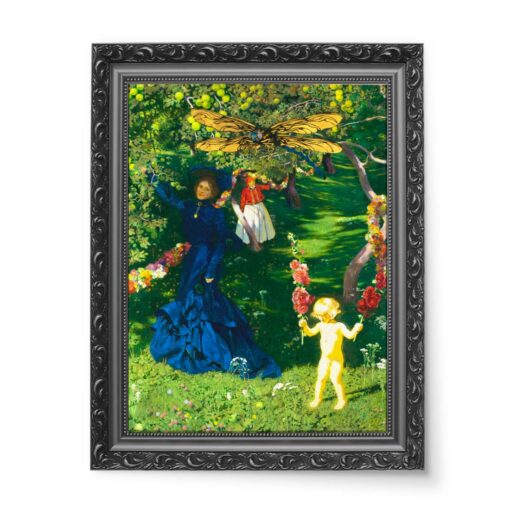 Józef Mehoffer Dziwny ogród 50x70 wydruk na płótnie CANVAS