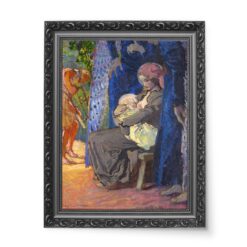 Józef Mehoffer Święta Rodzina Matka Boska Karmiąca 50x70 wydruk na płótnie CANVAS