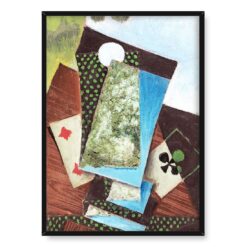 Juan Gris As trefl i Czwórka karo 50x70