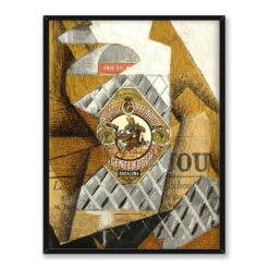 Juan Gris Butelka Anis del Mono 30x40