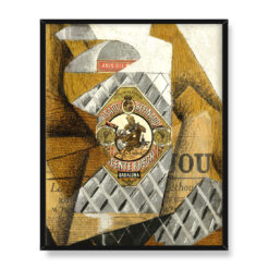 Juan Gris Butelka Anis del Mono 40x50