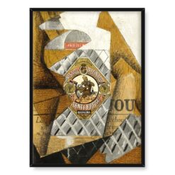 Juan Gris Butelka Anis del Mono 50x70