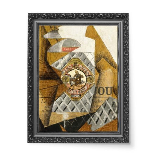 Juan Gris Butelka Anis del Mono 50x70 wydruk na płótnie CANVAS