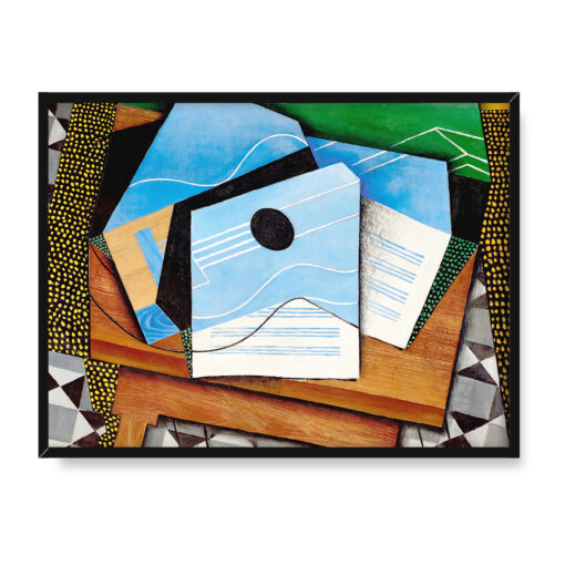 Juan Gris Gitara na stole 40x30