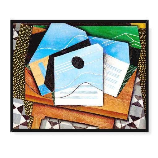 Juan Gris Gitara na stole 50x40