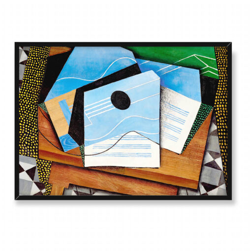 Juan Gris Gitara na stole 70x50