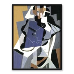 Juan Gris Kobieta siedząca 30x40 w RAMIE