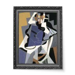 Juan Gris Kobieta siedząca 50×70 wydruk na płótnie CANVAS