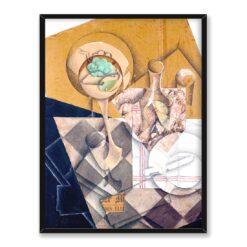 Juan Gris Miska na owoce 30×40