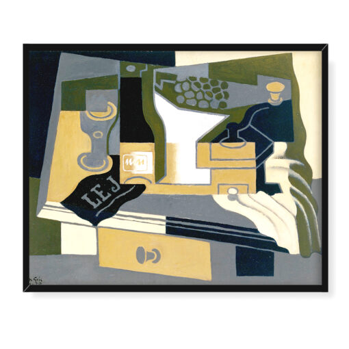 Juan Gris Młynek do kawy 50x40 w RAMIE