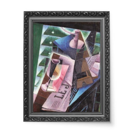 Juan Gris Młynek do kawy i szklanka 50x70 wydruk na płótnie CANVAS