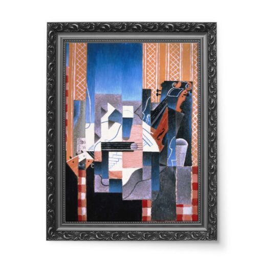 Juan Gris Skrzypce i gitara 50x70 wydruk na płótnie CANVAS