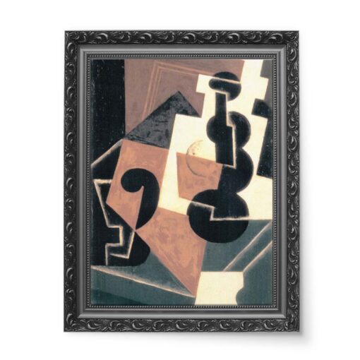 Juan Gris Szklanka i butelka na wodę 50x70 wydruk na płótnie CANVAS