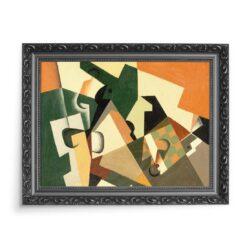 Juan Gris Szkło i szachownica 70×50 wydruk na płótnie CANVAS