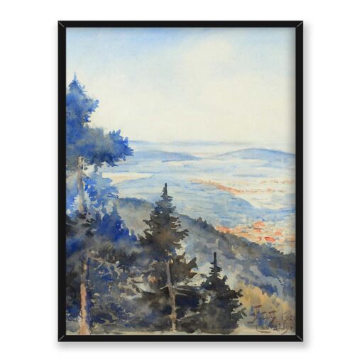 Julian Fałat Czorsztyn 30x40