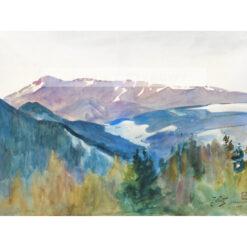 Julian Fałat Pejzaż z Semmering — produkt cyfrowy do pobrania