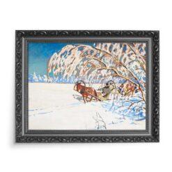 Julian Fałat Polesie 70×50 wydruk na płótnie CANVAS