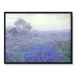 Julian Onderdonk Łubin niebieskolistny pochmurny dzień 40x30 w RAMIE
