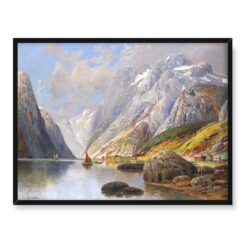 Karl Kaufmann Fiord Norwegia 3 40x30