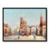 Karl Kaufmann Orientalne miasto 40×30 w RAMIE
