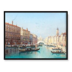 Karl Kaufmann Wenecja 40x30 w RAMIE