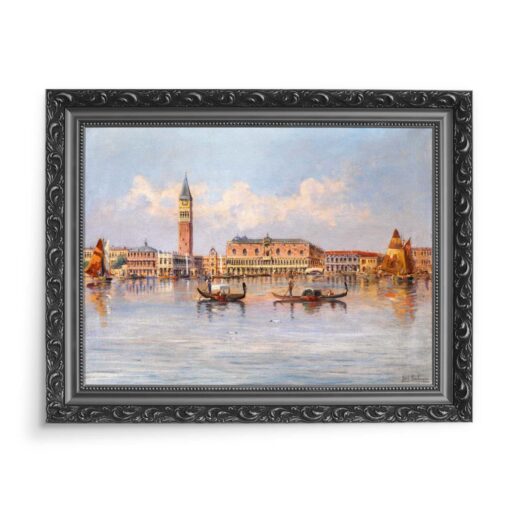 Karl Kaufmann Wenecja Pałac dożów 70x50 wydruk na płótnie CANVAS