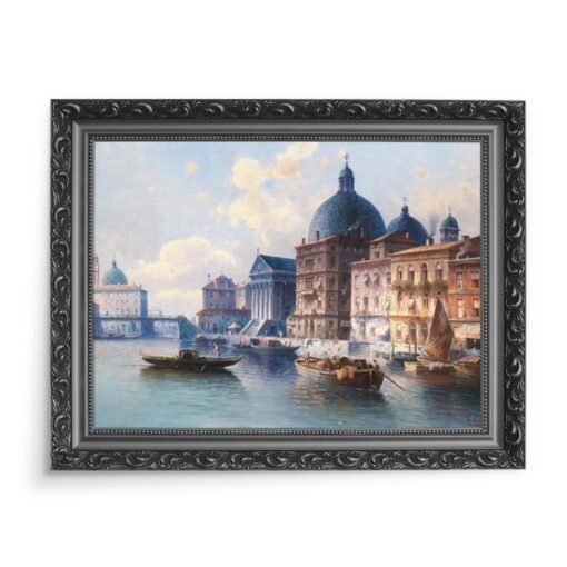 Karl Kaufmann Wenecja San Simeone 70x50 wydruk na płótnie CANVAS