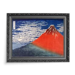 Katsushika Hokusai Czerwona Fuji 70x50 wydruk na płótnie CANVAS