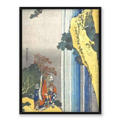 Katsushika Hokusai Li Bai 30x40