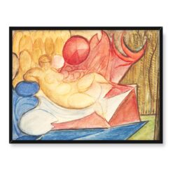 Leon Chwistek Leżący akt kobiecy 40x30