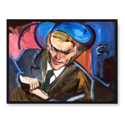 Leon Chwistek Portret Tytusa Czyżewskiego 40x30 w RAMIE