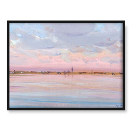 Leon Kaufmann Widok na Lido 40x30