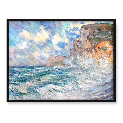Lilla Cabot Perry Klify w Etretat 40x30 w RAMIE