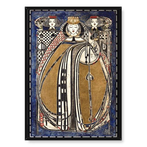 Margaret Macdonald Mackintosh Królowa 3 50x70