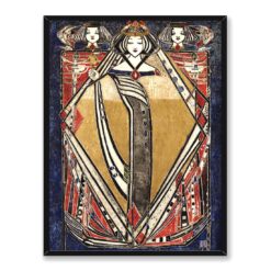 Margaret Macdonald Mackintosh Królowa 4 30x40