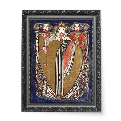 Margaret Macdonald Mackintosh Królowa 50x70 wydruk na płótnie CANVAS