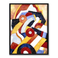 Marsden Hartley Abstrakcja 30x40