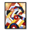 Marsden Hartley Abstrakcja 40x50 w RAMIE